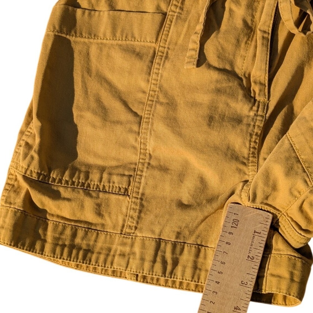 Old Navy Mustard Yellow Short-Sleeve Utility Romper - Picture 6 of 8